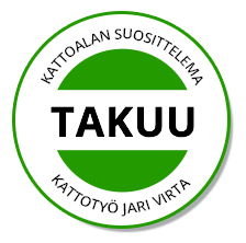 Kattoalan suosittelema Takuu -merkki